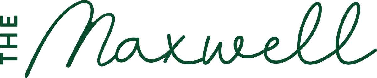 The Maxwell logo on a green background.